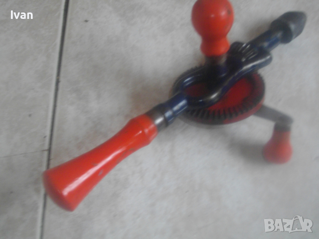 Нов Френски Профи Маткап Ръчна Дрелка Бормашина-190мм/Захват 0-8мм-Старо Качество-ОТЛИЧЕН-TREBOVA, снимка 12 - Бормашини - 44819809