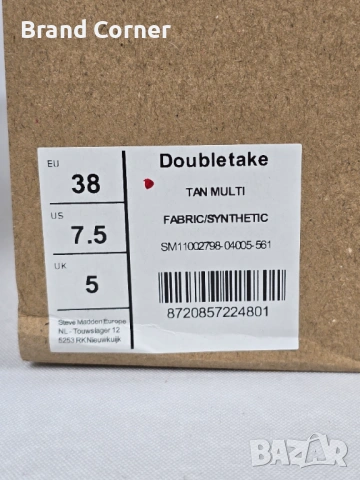 Нови дамски обувки Steve Madden Doubletake - размер 38, снимка 8 - Маратонки - 54341985