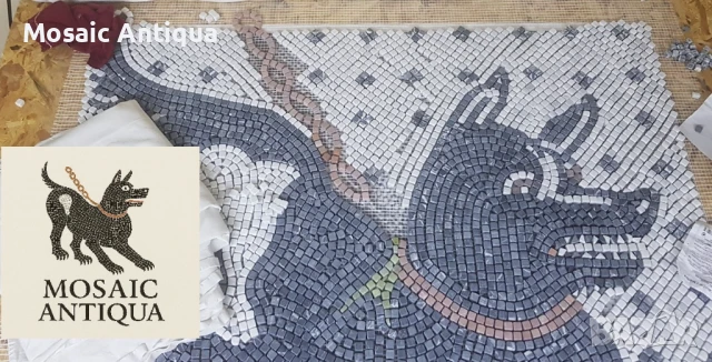 Антична мозайка "Cave Canem", снимка 2 - Други - 51270594