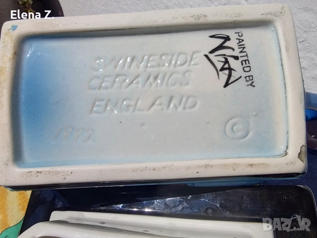 Колекционерски винтидж чайник The Aga на Swineside, Великобритания, снимка 8 - Колекции - 52344759