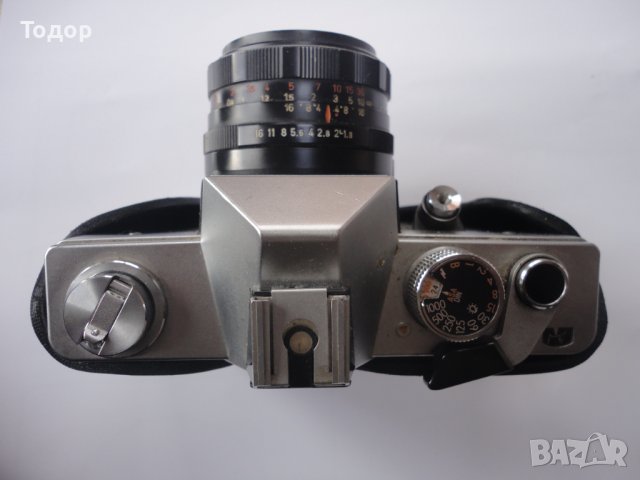 Фотоапарат камера Практика с обектив, снимка 5 - Фотоапарати - 38767391