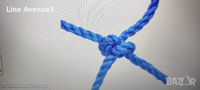  Мрежа за катерене, снимка 3 - Фитнес уреди - 49786539