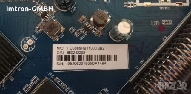 MAIN BOARD CV3686H-B от телевизор Grandin  UD58CGB19, снимка 2 - Части и Платки - 36592220