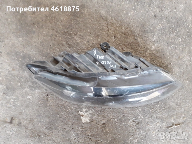 десен фар VW Polo 6 desen far VW Polo 6, снимка 2 - Части - 52258584