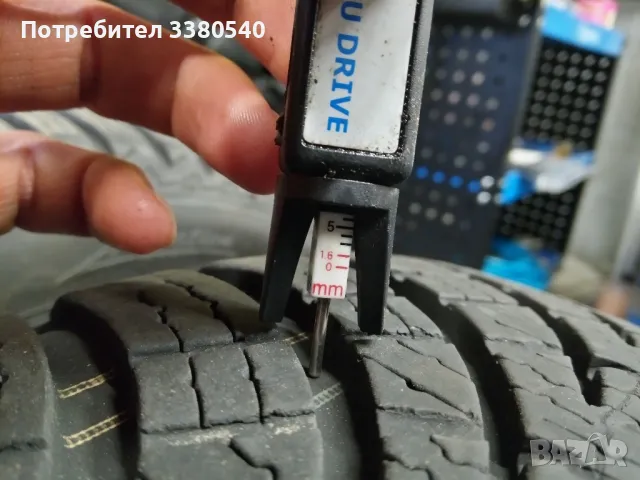 Зимни гуми 4 броя-185/60/R15, снимка 3 - Гуми и джанти - 48017436