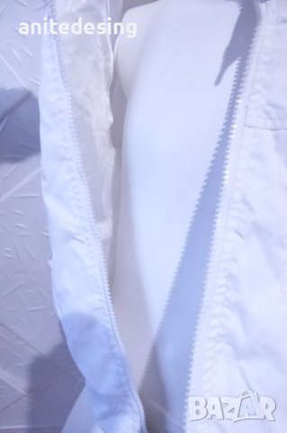 Бяло детско спортно яке, снимка 8 - Детски якета и елеци - 42917072