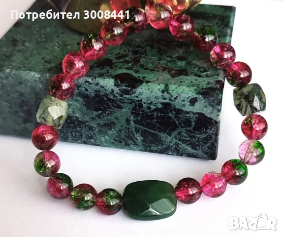 Гривна 🌹❤️🍀"Сърце в разцвет"🌹❤️🍀
