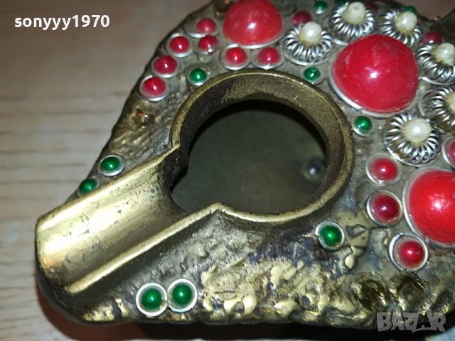 антика лампа-пепелник от франция 2912221515, снимка 7 - Антикварни и старинни предмети - 39136485