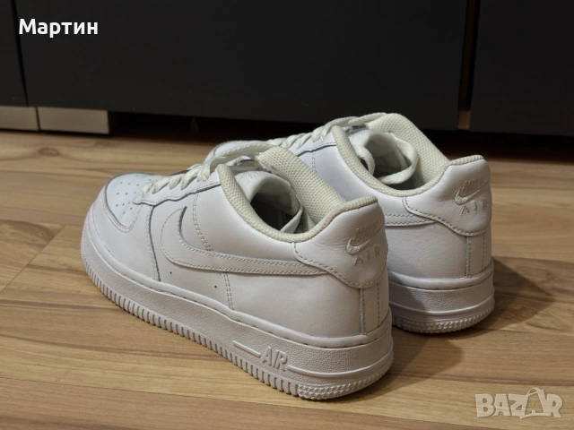 Оригинални маратонки Nike Air Force 1 07 размер 38, снимка 4 - Маратонки - 54198218