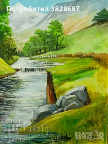 ПЕЙЗАЖ, снимка 3 - Картини - 48250587