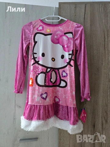 Нова детска рокля Hello Kitty размер 8