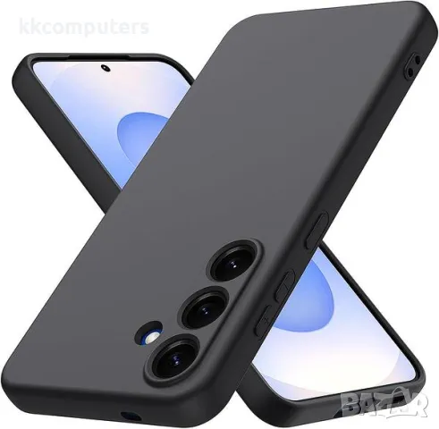 Калъф силикон Finger Grip / Черен / за Samsung S25 Баркод : 3131995