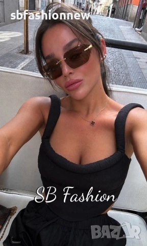 Prada кафяви очила с лого