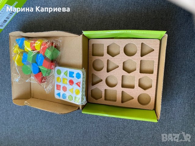 Дървена игра от тип Монтесори , снимка 2 - Образователни игри - 42902156