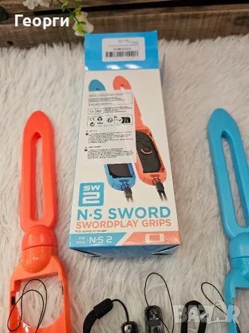 Нови мечове за Nintendo Switch джойстици (2 бр.), снимка 2 - Аксесоари - 56070437