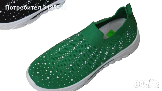 Леки дамски ластъчни мрежести маратонки без връзки, снимка 12 - Маратонки - 51195339