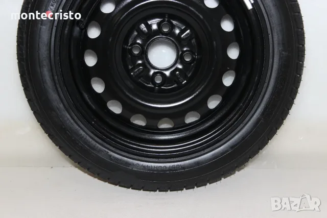 Резервна гума Toyota Aygo (2005-2012г.) 14 цола / 4x100 54.1 патерица, снимка 3 - Гуми и джанти - 56096199