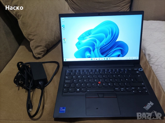 Лаптоп Lenovo Thinkpad E14 gen 2,i7, 8Gb ram,512 ss, windows 11 pro, снимка 11 - Лаптопи за работа - 54359674