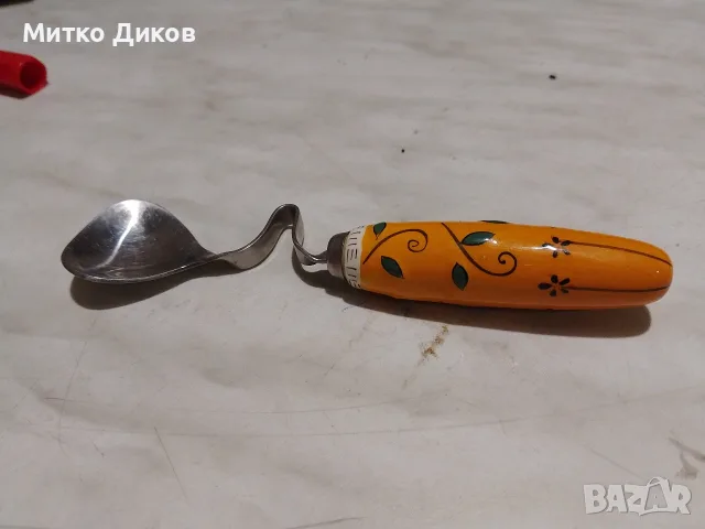 Jasmine Honey spoon-MSC лъжичка за мед крива 135 мм- става и за друго нова