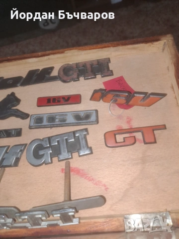 VW Golf & Jetta Mk2 редки емблеми, снимка 2 - Части - 53937122