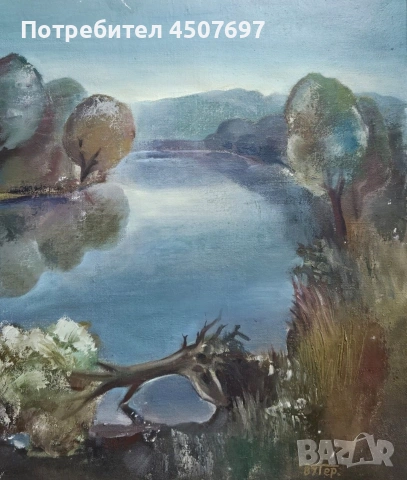 Картина на художника П. Терзиев., снимка 2 - Картини - 53035998