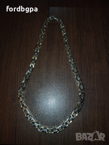 Масивен ланец синджир колие 