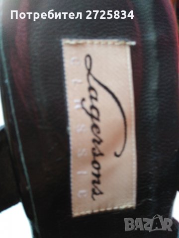 Елегантни кожени чехли LAGERSONS, Швеция, размер 37, снимка 7 - Дамски елегантни обувки - 29292489