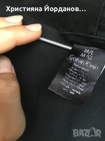 Копринен кафтан/кимоно/наметка Calvin Klein , снимка 4 - Нощници - 56114863