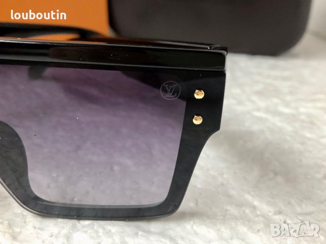 	Louis Vuitton 2023 висок клас дамски слънчеви очила маска мъжки унисекс, снимка 12 - Слънчеви и диоптрични очила - 38978259