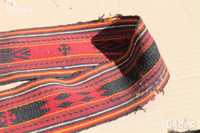 Вълнен колан за народна носия , снимка 7 - Антикварни и старинни предмети - 38013065