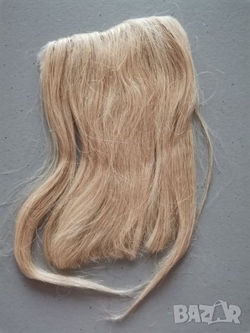 Нов рус бретон от естествена човешка коса руса - мод.3