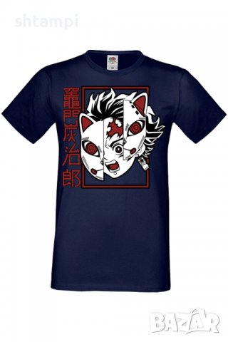 Мъжка тениска Demon Slayer Tanjiro Tonos,Анимация,игра,Празник,Повод., снимка 7 - Тениски - 37939229