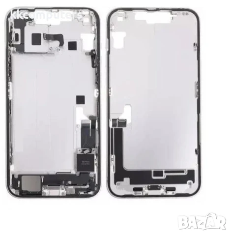 Среден борд за iPhone 14 Plus 6.7 / Бял / КЛАС A Баркод : 484125