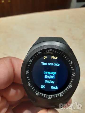 Продавам смарт часовник със слот за сим и карта памет, снимка 4 - Смарт гривни - 37838798