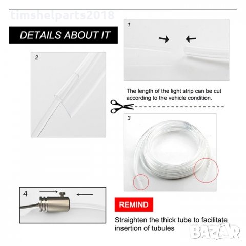 Интериорна LED светлина, снимка 5 - Аксесоари и консумативи - 33884831