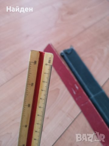 Измервателни инструменти линии от соца - триъгълна и Logarex 27403-II, снимка 5 - Други инструменти - 44384229