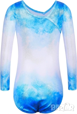 Детско спортно трико за художествена гимнастика размер 128, 8 години, снимка 4 - Художествена гимнастика - 52017842