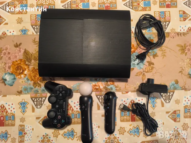 PS3 + PSMove камера и контролери, снимка 4 - PlayStation конзоли - 49275322