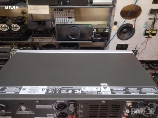 Behringer Ewropower EPQ2000, снимка 2 - Ресийвъри, усилватели, смесителни пултове - 51121295