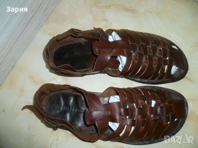 Ralph Harrison men's leather sandals №44, снимка 2 - Мъжки сандали - 56378933