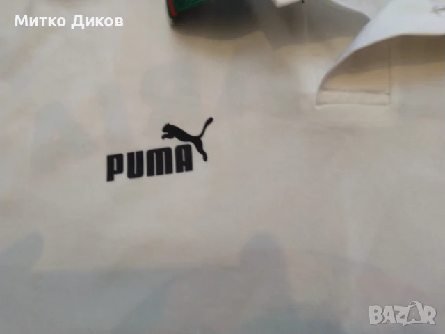 България футболна тениска Пума 1996-1998 размер Л, снимка 4 - Футбол - 51079985