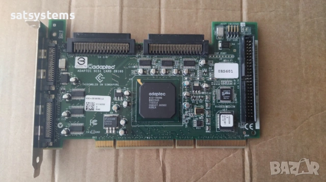 Adaptec 39160 ASC39160 PCI-X 68 Pin Ultra SCSI RAID Controller Card 