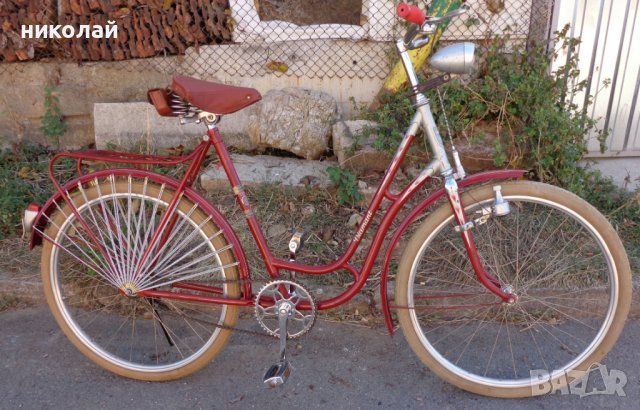 Ретро дамски велосипед марка Diamant  26"  35154 VEB Elite Diamant  1968 год. DDR 