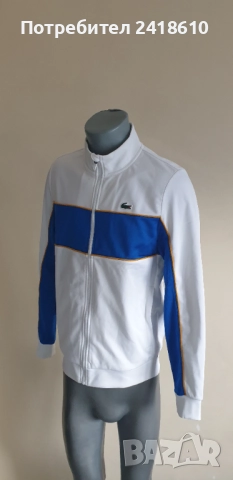Lacoste Sport Tennis Classic Fit Full Zip Mens Size 3 - S НОВО! ОРИГИНАЛ! Мъжко Горнище с цял Цип!, снимка 18 - Спортни дрехи, екипи - 52541879