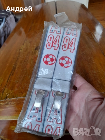 Стари тиранти СП по футбол САЩ 1994, снимка 2 - Други ценни предмети - 52204220