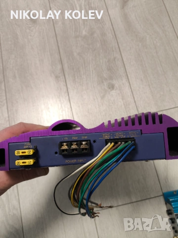 Авто усилвател крайно стъпало за субуфер музика, снимка 6 - Ресийвъри, усилватели, смесителни пултове - 53936520