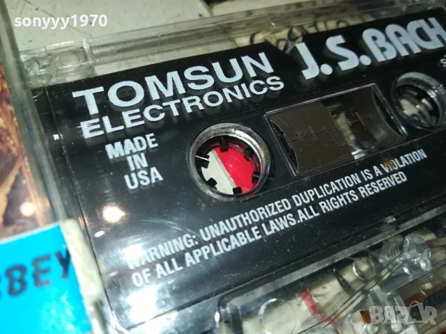J.S.BACH MADE IN USA-ORIGINAL TAPE 2407251151, снимка 8 - Аудио касети - 51126429