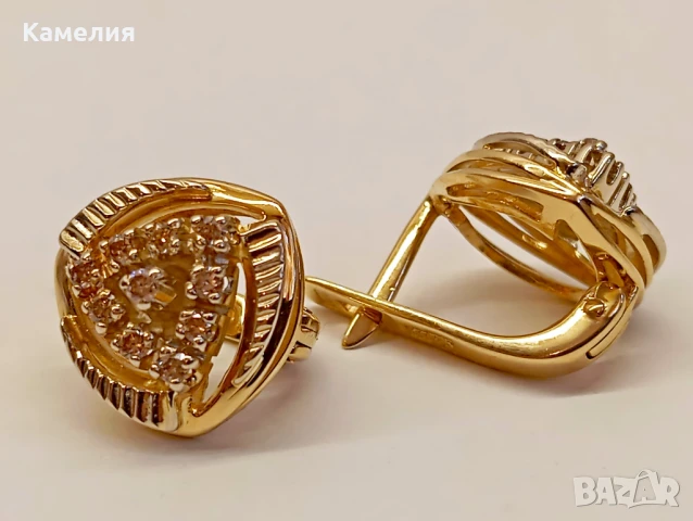 Руско злато, снимка 6 - Обеци - 50621189