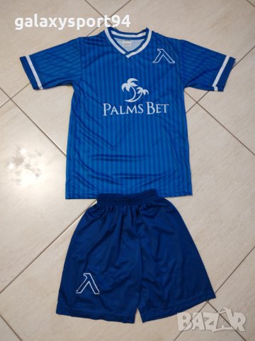 Екип с калци Левски София Palms Bet 2023 New Детско и мъжко, снимка 3 - Футбол - 37658292