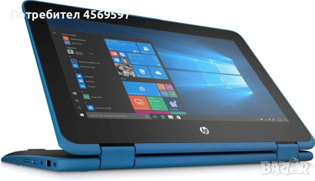 Лаптоп HP ProBook x360 11 G3 EE Blue, снимка 2 - Лаптопи за работа - 53258541